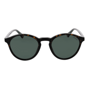 Polaroid Sonnenbrille PLD 4153/S 50086UC – Frontansicht mit Karbon Rahmen und Grün Gläsern