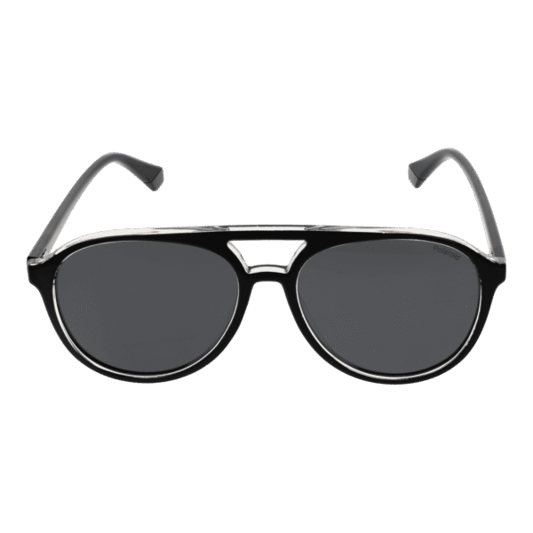 Polaroid Sonnenbrille PLD 4162/S 567C5M9 – Frontansicht mit Polycarbonat Rahmen und Grau Gläsern