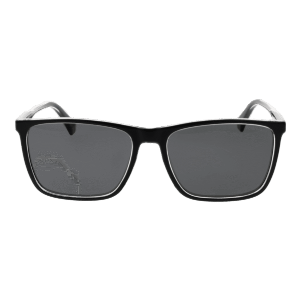 Polaroid Sonnenbrille PLD 4180/S 587C5M9 – Frontansicht mit Polycarbonat Rahmen und Grau Gläsern