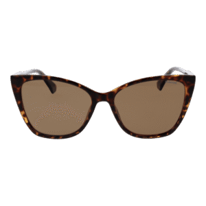 Polaroid Sonnenbrille PLD 4181/S 56086SP – Frontansicht mit Polycarbonat Rahmen und Bronze Gläsern