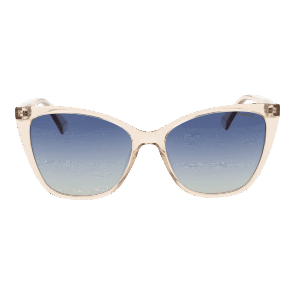 Polaroid Sonnenbrille PLD 4181/S 56FWMZ7 – Frontansicht mit Polycarbonat Rahmen und Blau Gläsern
