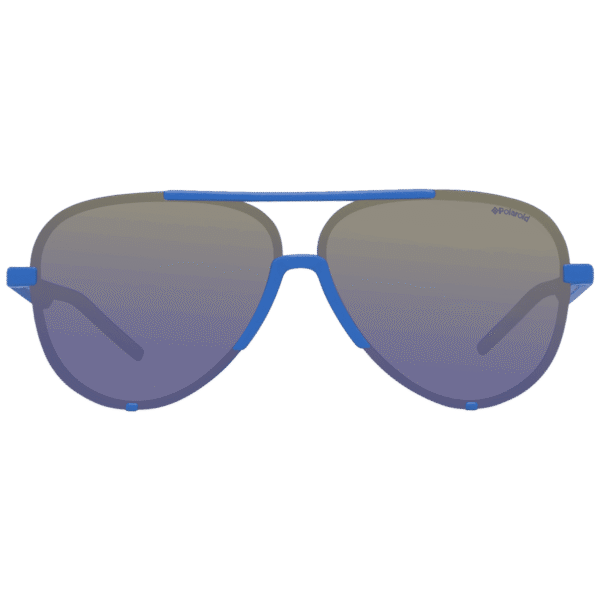 Polaroid Sonnenbrille PLD 6017/S 60ZDI – Frontansicht mit Kunststoff Rahmen und Blau Gläsern