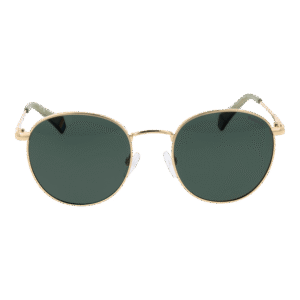 Polaroid Sonnenbrille PLD 6171/S 51J5GUC – Frontansicht mit Metall Rahmen und Grün Gläsern