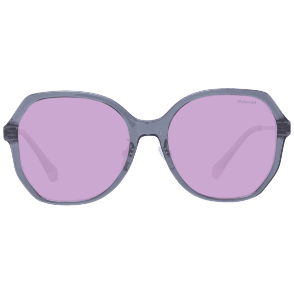 Polaroid Sonnenbrille PLD 6177/G/S 57KB70F – Frontansicht mit Polycarbonat Rahmen und Rosa Gläsern