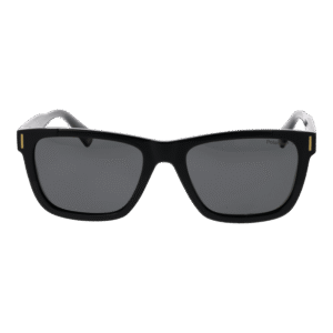 Polaroid Sonnenbrille PLD 6186/S 54807M9 – Frontansicht mit Polycarbonat Rahmen und Grau Gläsern
