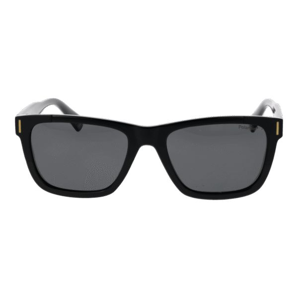 Polaroid Sonnenbrille PLD 6186/S 54807M9 – Frontansicht mit Polycarbonat Rahmen und Grau Gläsern