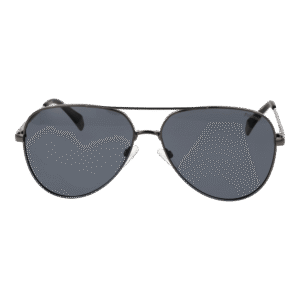 Polaroid Sonnenbrille PLD 6187/S 60KJ1M9 – Frontansicht mit Metall Rahmen und Grau Gläsern