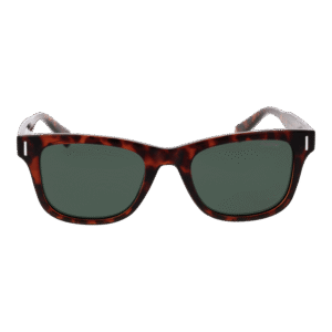 Polaroid Sonnenbrille PLD 6206/S 51086UC – Frontansicht mit Karbon Rahmen und Grün Gläsern