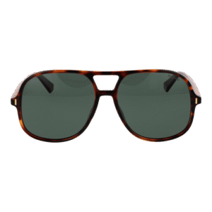 Polaroid Sonnenbrille PLD 6217/S 57086UC – Frontansicht mit Eco Polycarbonat Rahmen und Grün Gläsern