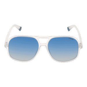 Polaroid Sonnenbrille PLD 6217/S 572M4Z7 – Frontansicht mit Eco Polycarbonat Rahmen und Blau Gläsern