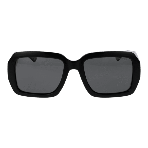 Polaroid Sonnenbrille PLD 6223/S/X 54807M9 – Frontansicht mit Kunststoff Rahmen und Grau Gläsern