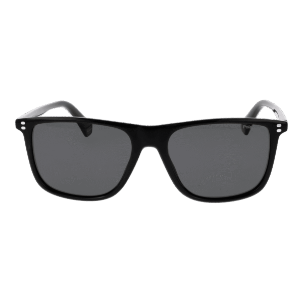 Polaroid Sonnenbrille PLD 6232/S 55807M9 – Frontansicht mit Polycarbonat Rahmen und Grau Gläsern