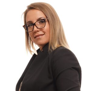 Rückansicht/Bügel der Polaroid Brille PLD D353 53086