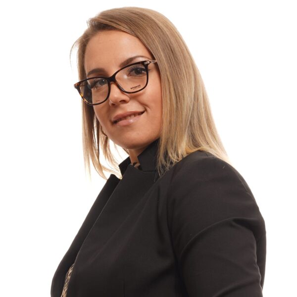 Rückansicht/Bügel der Polaroid Brille PLD D353 53086