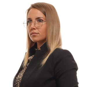 Rückansicht/Bügel der Polaroid Brille PLD D383/G 51J5G