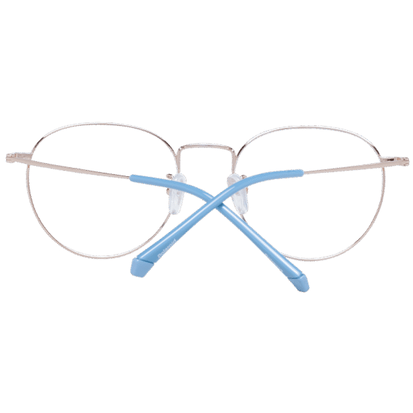 Frontansicht der Polaroid Brille PLD D396/G 51QWU – Rahmen Edelstahl