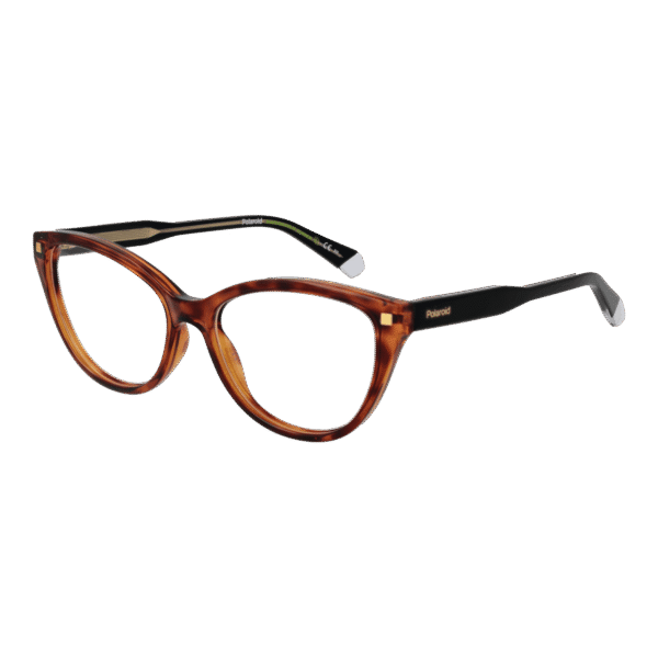 Polaroid Brille PLD D493 51865 – 45° Seitenansicht Polaroid )} Brille PLD D493 51865 in Braun