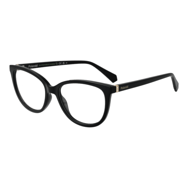 Polaroid Brille PLD D504 5380717 – 45° Seitenansicht Polaroid )} Brille PLD D504 5380717 in Schwarz