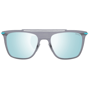 Police Sonnenbrille PL581 52SG1X – Frontansicht mit Metall & Kunststoff Rahmen und Grau Gläsern