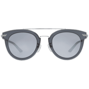 Police Sonnenbrille SPL543G50579K – Frontansicht mit Metall & Kunststoff Rahmen und Silber Gläsern