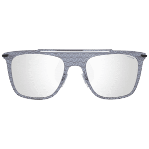 Police Sonnenbrille SPL581 52530L – Frontansicht mit Kunststoff Rahmen und Grau Gläsern