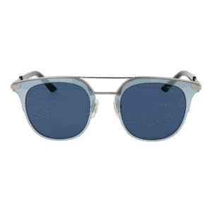 Police Sonnenbrille SPL584 500581 – Frontansicht mit Metall Rahmen und Blau Gläsern