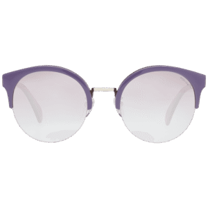 Police Sonnenbrille SPL615 61300X – Frontansicht mit Metall & Kunststoff Rahmen und Rosé Gold Gläsern