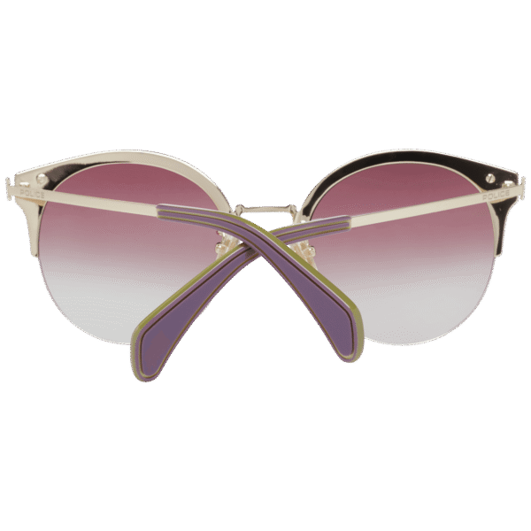 Rückansicht der Police Sonnenbrille SPL615 61300X – Metall & Kunststoff Rahmen