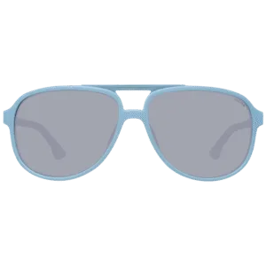Police Sonnenbrille SPL962 607H1X – Frontansicht mit Kunststoff Rahmen und Grau Gläsern
