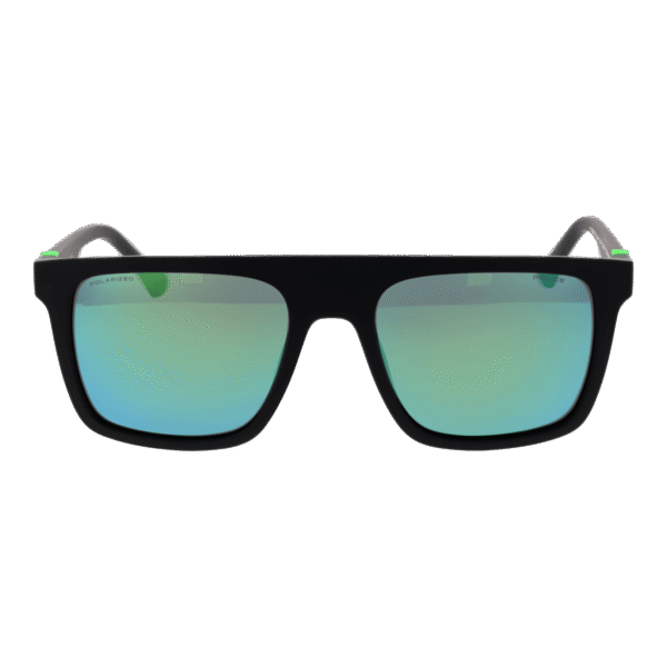 Police Sonnenbrille SPLF61 55U28V – Frontansicht mit Kunststoff Rahmen und Pink Gläsern