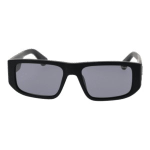 Police Sonnenbrille SPLL13M55703X – Frontansicht mit Zellulose Azetat Rahmen und Grau Gläsern