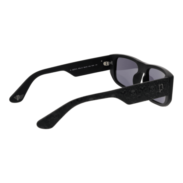 Rückansicht der Police Sonnenbrille SPLL13M55703X – Zellulose Azetat Rahmen