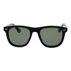 Police Sonnenbrille SPLL87V52700V – Frontansicht mit Zellulose Azetat Rahmen und Grün Gläsern