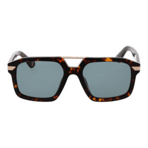 Police Sonnenbrille SPLP28M560722 – Frontansicht mit Zellulose Azetat Rahmen und Grau Gläsern