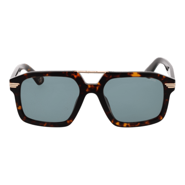 Police Sonnenbrille SPLP28M560722 – Frontansicht mit Zellulose Azetat Rahmen und Grau Gläsern