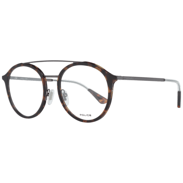 Police Brille VPL688 520786 – 45° Seitenansicht Police )} Brille VPL688 520786 in Braun