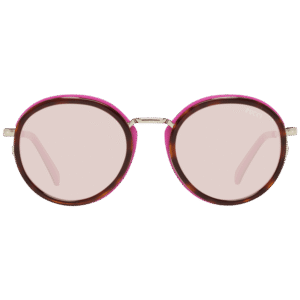 Pucci Sonnenbrille EP0046-O 4955Y – Frontansicht mit Metall & Kunststoff Rahmen und Lila Gläsern