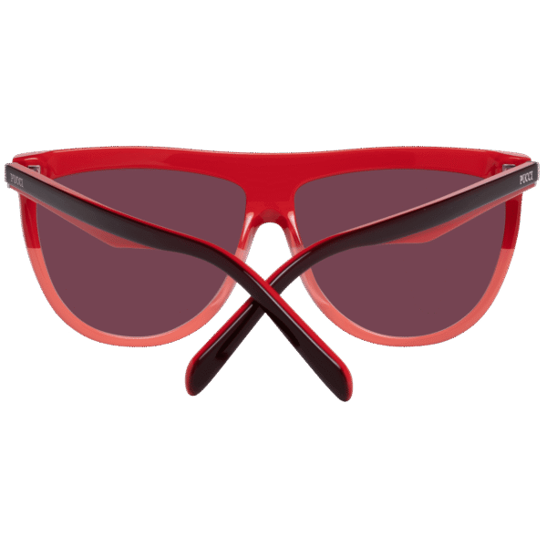 Rückansicht der Pucci Sonnenbrille EP0087 6071F – Kunststoff Rahmen