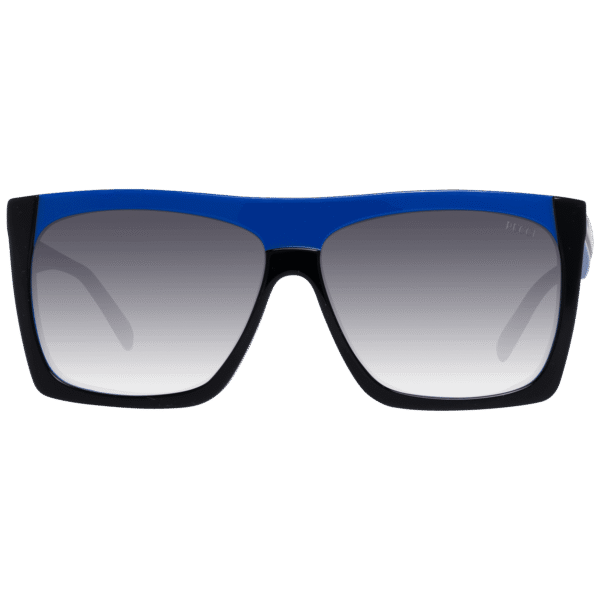 Pucci Sonnenbrille EP0088 6105W – Frontansicht mit Kunststoff Rahmen und Grau Gläsern