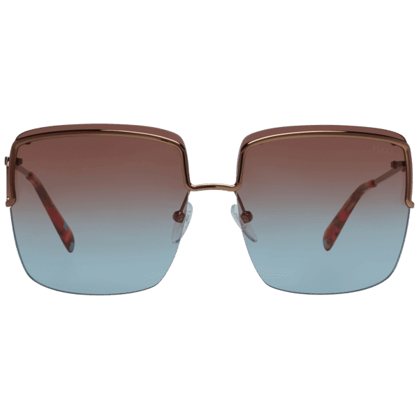 Pucci Sonnenbrille EP0116 6236F – Frontansicht mit Metall Rahmen und Mehrfarbig Gläsern