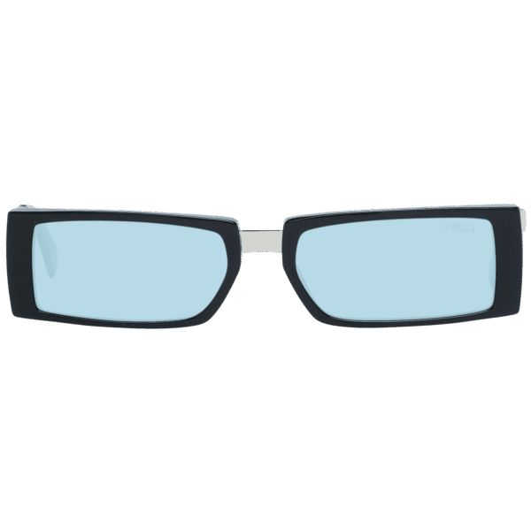 Pucci Sonnenbrille EP0126 5301N – Frontansicht mit Kunststoff Rahmen und Türkis Gläsern