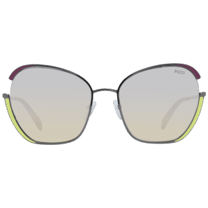 Pucci Sonnenbrille EP0131 5808F – Frontansicht mit Metall Rahmen und Mehrfarbig Gläsern