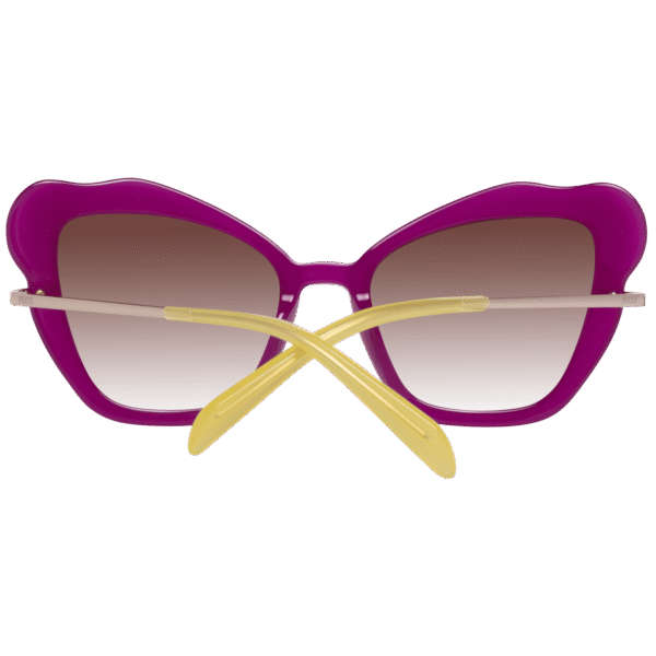Rückansicht der Pucci Sonnenbrille EP0135 5575F – Kunststoff Rahmen
