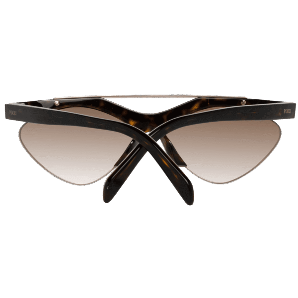 Rückansicht der Pucci Sonnenbrille EP0137 5952F – Metall & Kunststoff Rahmen