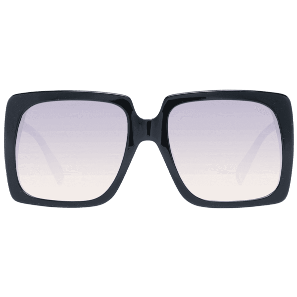 Pucci Sonnenbrille EP0167 5801B – Frontansicht mit Kunststoff Rahmen und Grau Gläsern