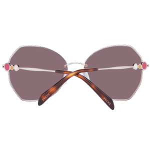 Rückansicht der Pucci Sonnenbrille EP0178 6128E – Metall Rahmen