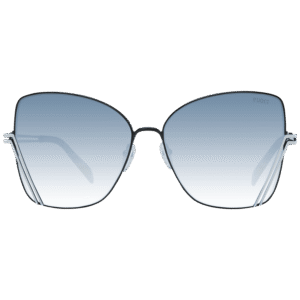 Pucci Sonnenbrille EP0179 5905B – Frontansicht mit Metall Rahmen und Grau Gläsern