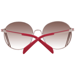 Rückansicht der Pucci Sonnenbrille EP0180 5828F – Metall Rahmen