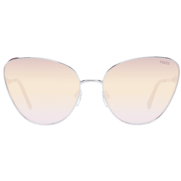 Pucci Sonnenbrille EP0186 6116T – Frontansicht mit Metall Rahmen und Mehrfarbig Gläsern