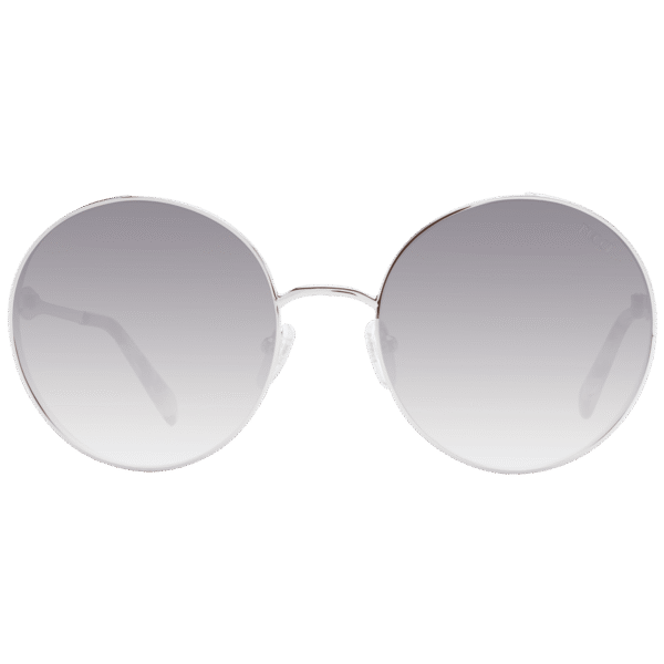 Pucci Sonnenbrille EP0187 5628F – Frontansicht mit Metall Rahmen und Braun Gläsern
